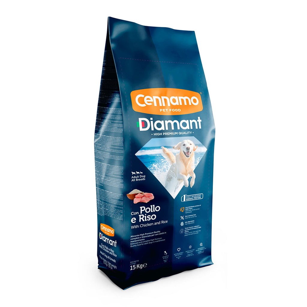 DIAMANT ADULT POLLO E RISO KG 15